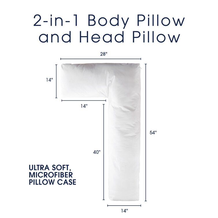 L shaped 2024 pillow cases